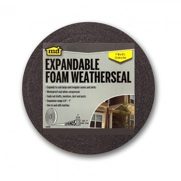 M-D Lowes Expandable Foam Weatherseal