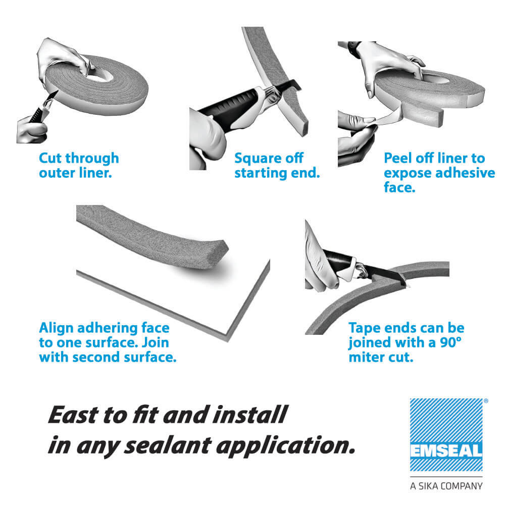 Sealant Tapes · EMSEAL Gaskets, Tapes