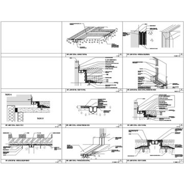 References on the isometric to cross-section and isometric details on a details page show the designers’ intent for changes in plane and direction and treatment of materials at transitions between systems. This allows the sub to include for these transitions in his estimate and reduces time-consuming RFI’s and the costs of change-orders.