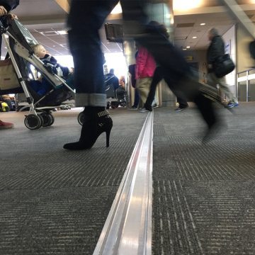 Airport expansion joints see it all. From high heels to low rollers, Migutrans FS 75 handles it all at BWI.