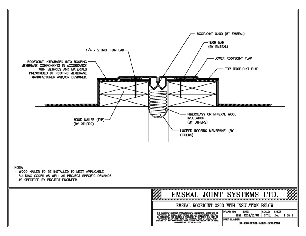 Expansion Joint Details · Bim · Cad · Dwg · Dwf · Emseal 2079