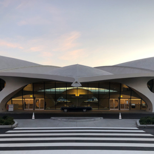 Front main door of TWA Hotel JFK - Emseal expansion joints