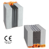 Fire Rated CE Movement Joint for floors and walls in buildlings. Emshield DFR WFR CE from Emseal