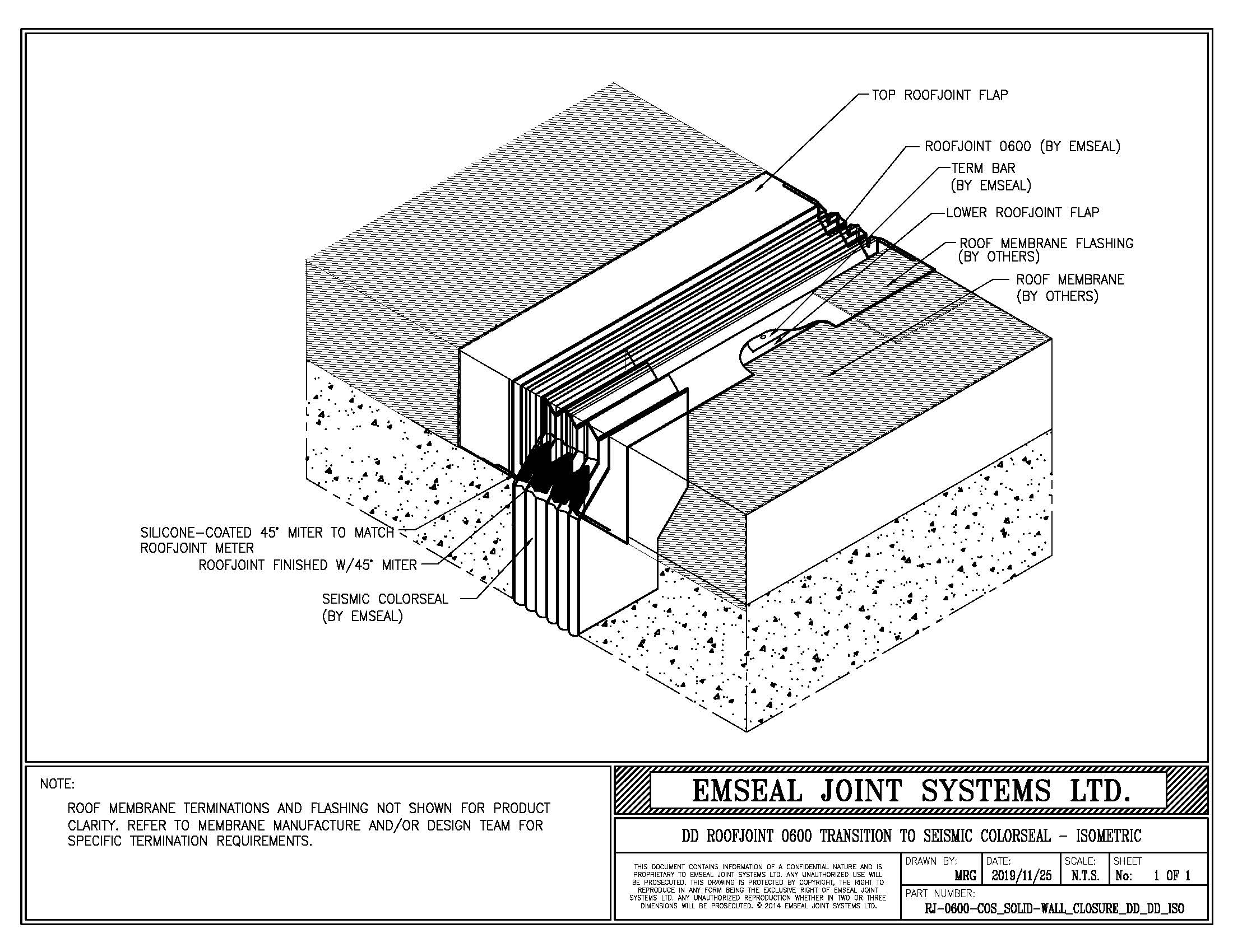 Expansion Joint Details · BIM · CAD · DWG · DWF · EMSEAL